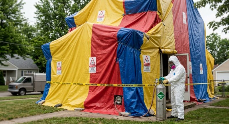 Spider Fumigation Service in Winston Salem, NC